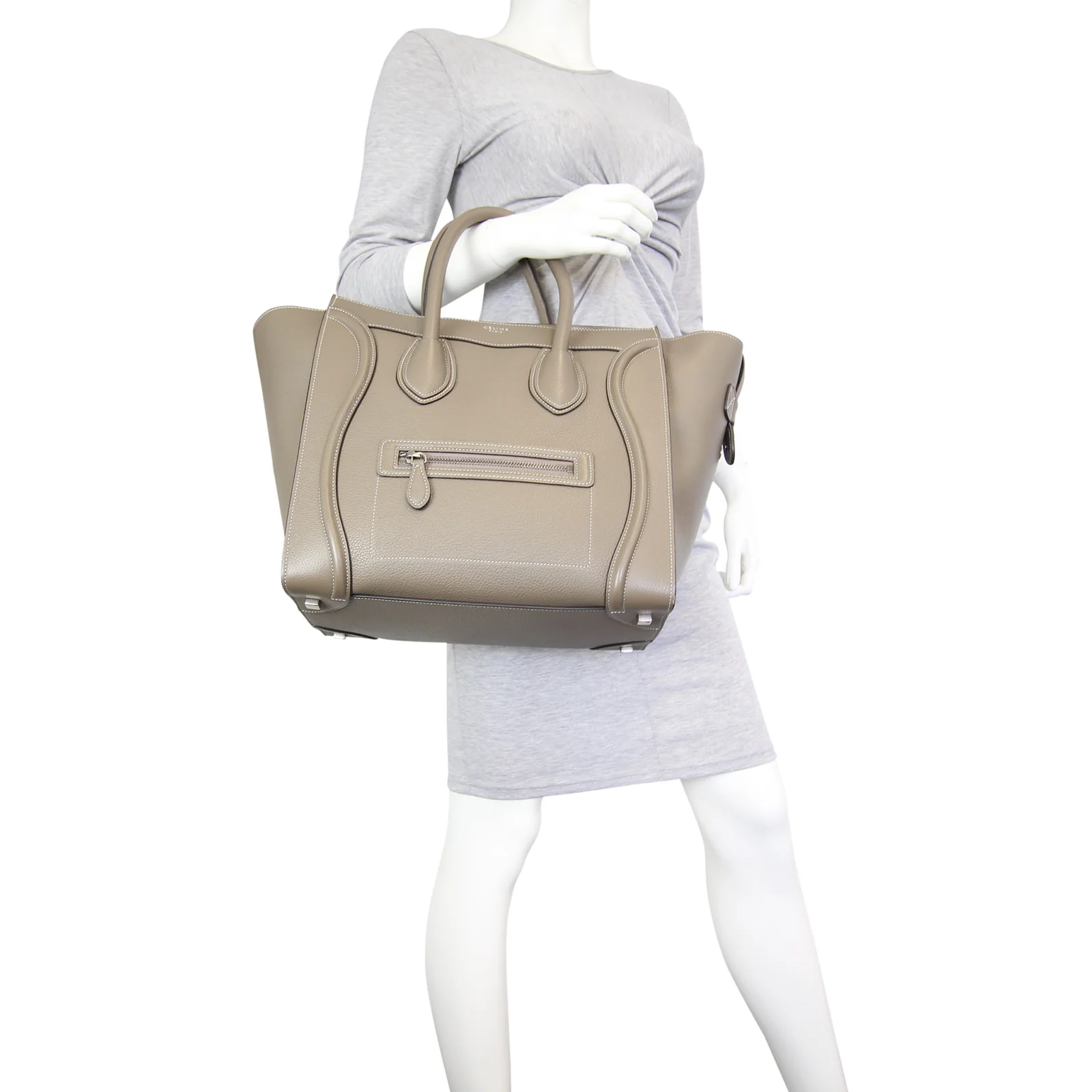 Celine Mini Luggage Tote - Image 12
