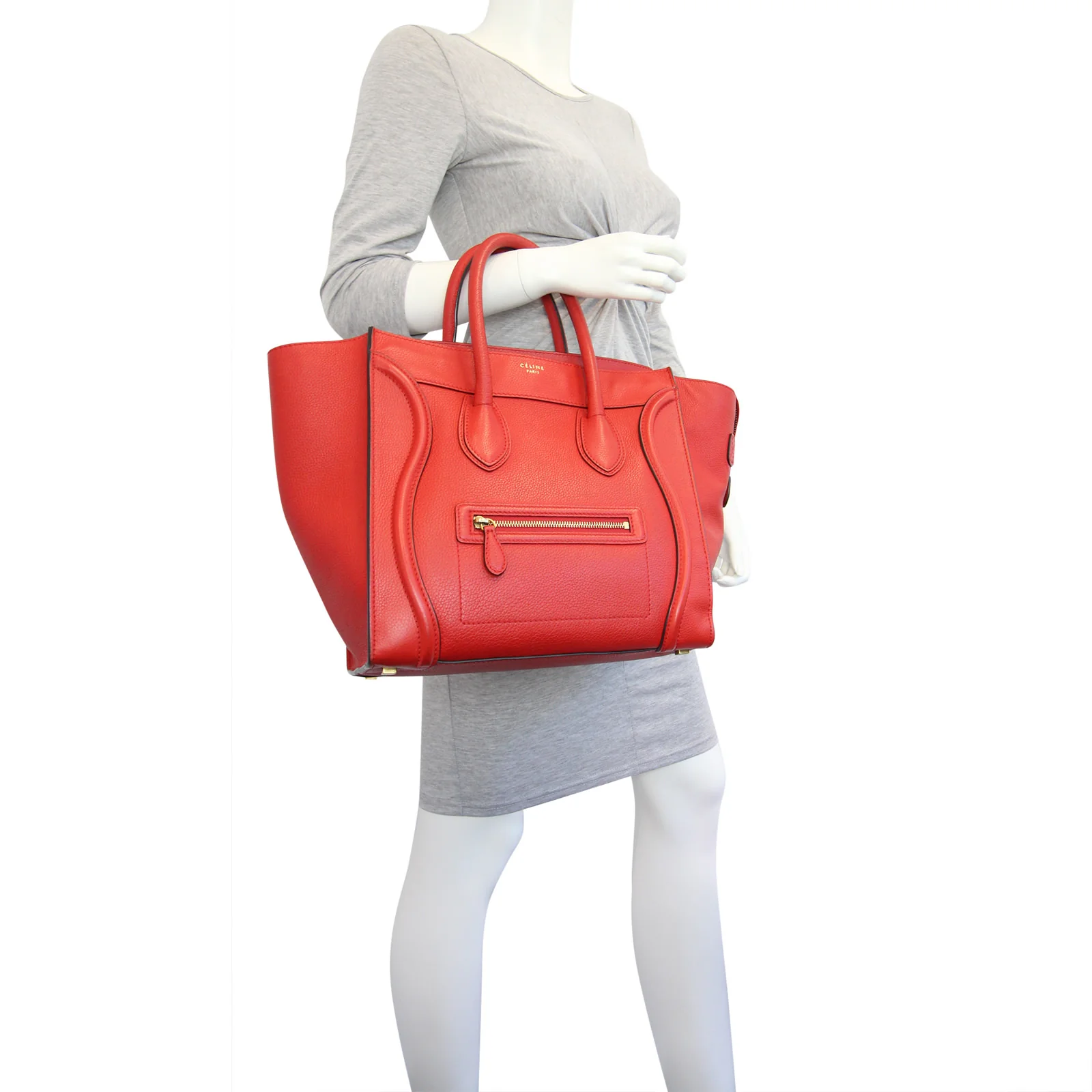 Celine Mini Luggage Tote - Image 12