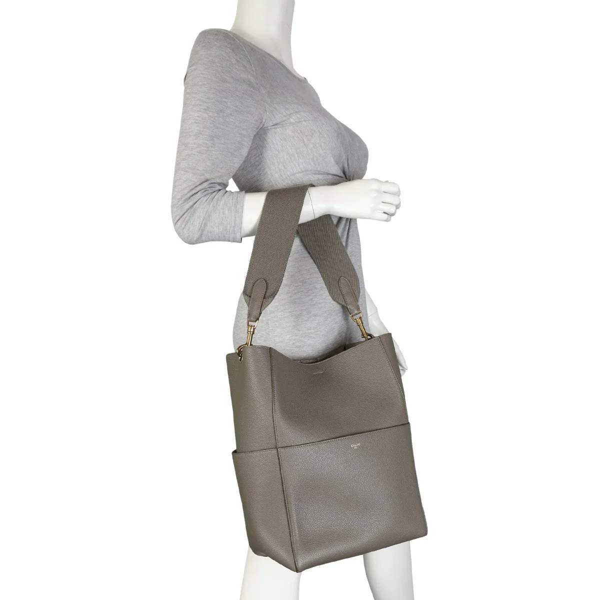 Celine Seau Sangle Bucket Bag - Image 12