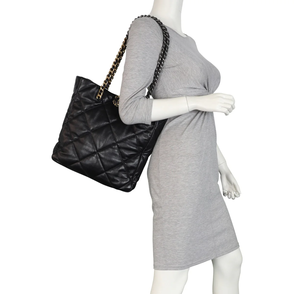 Chanel 19 Shopping Tote - Image 12