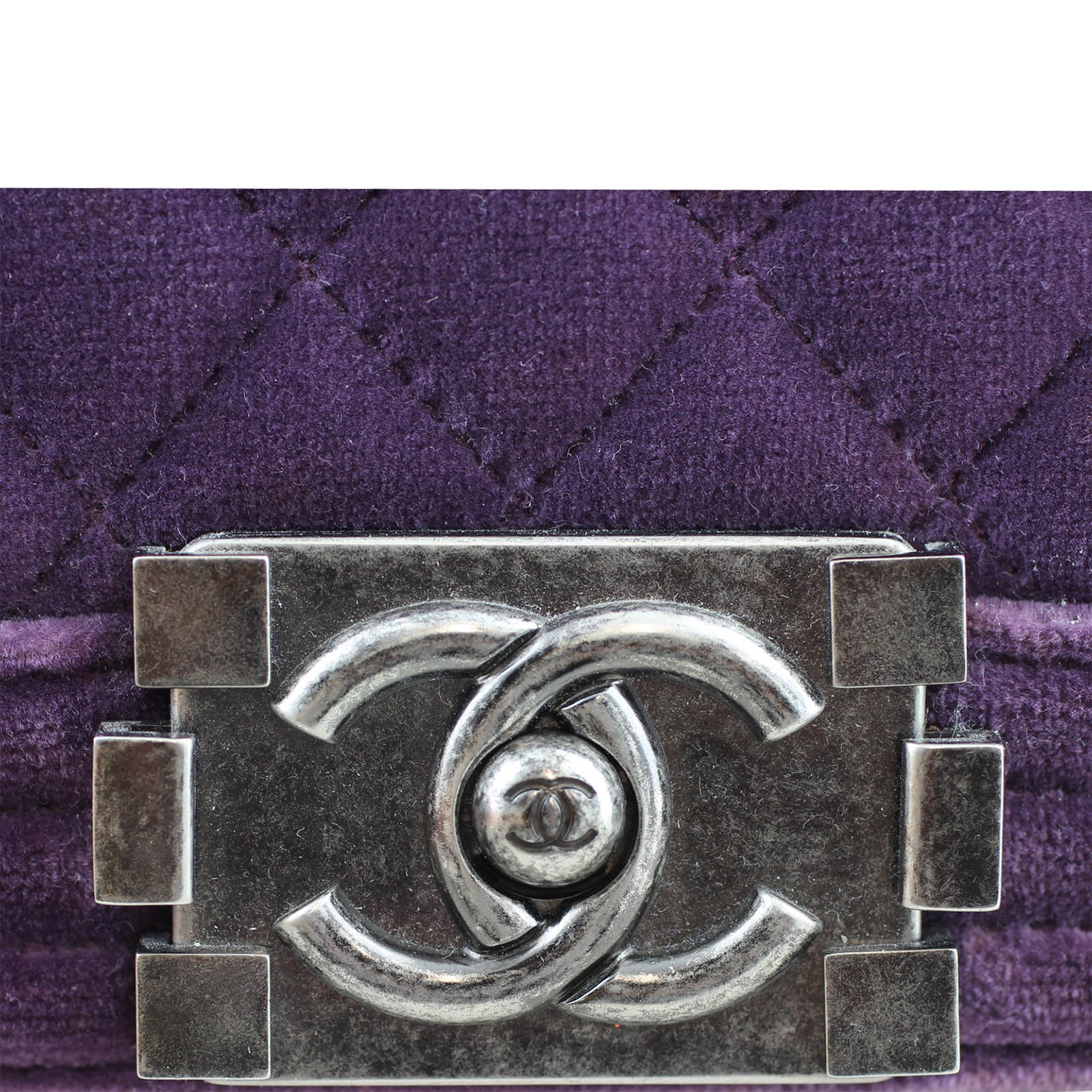 Chanel Boy Small Velvet - Image 3