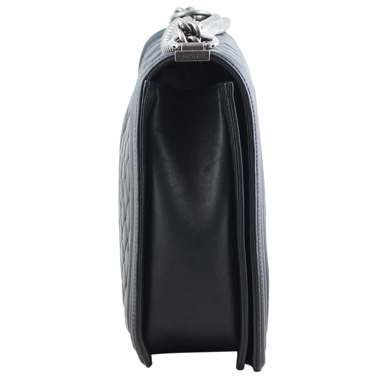 Chanel Boy Large | Black 17 Series - Image 5