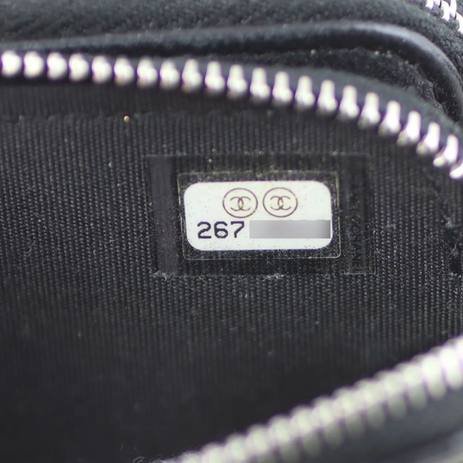 Chanel CC Double Zip Clutch with Chain | Black - Image 8