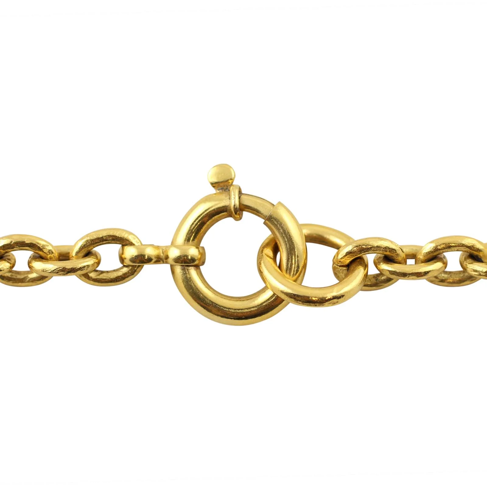 Chanel Vintage CC Pendant Necklace - Image 4