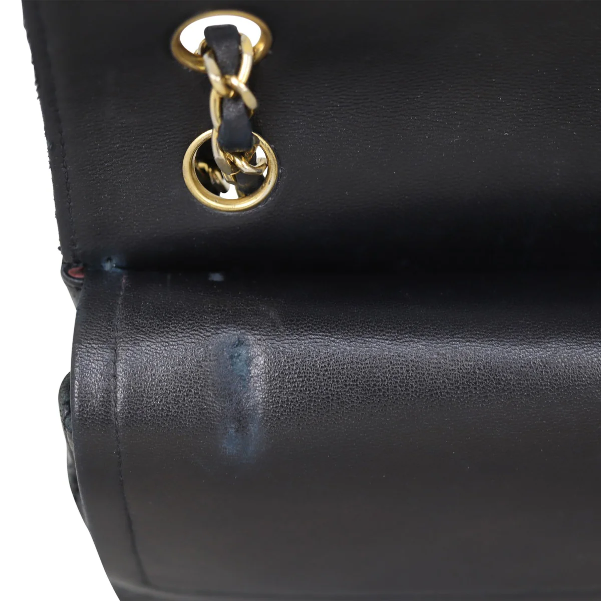 Chanel Classic Double Flap Medium | Black Lambskin 6 Series - Image 12