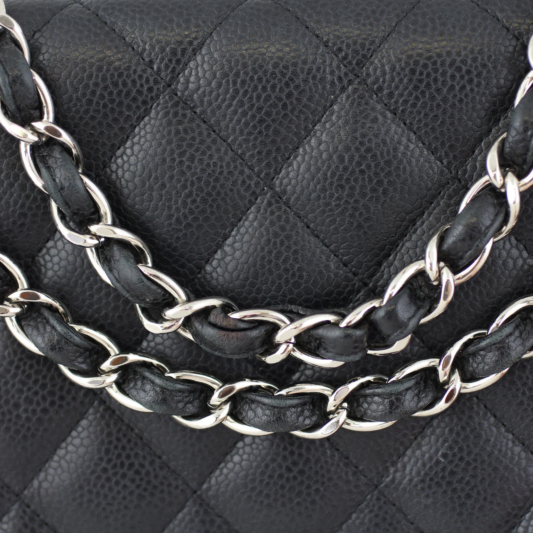Chanel Classic Single Flap Jumbo | Caviar 13 Series - Image 10