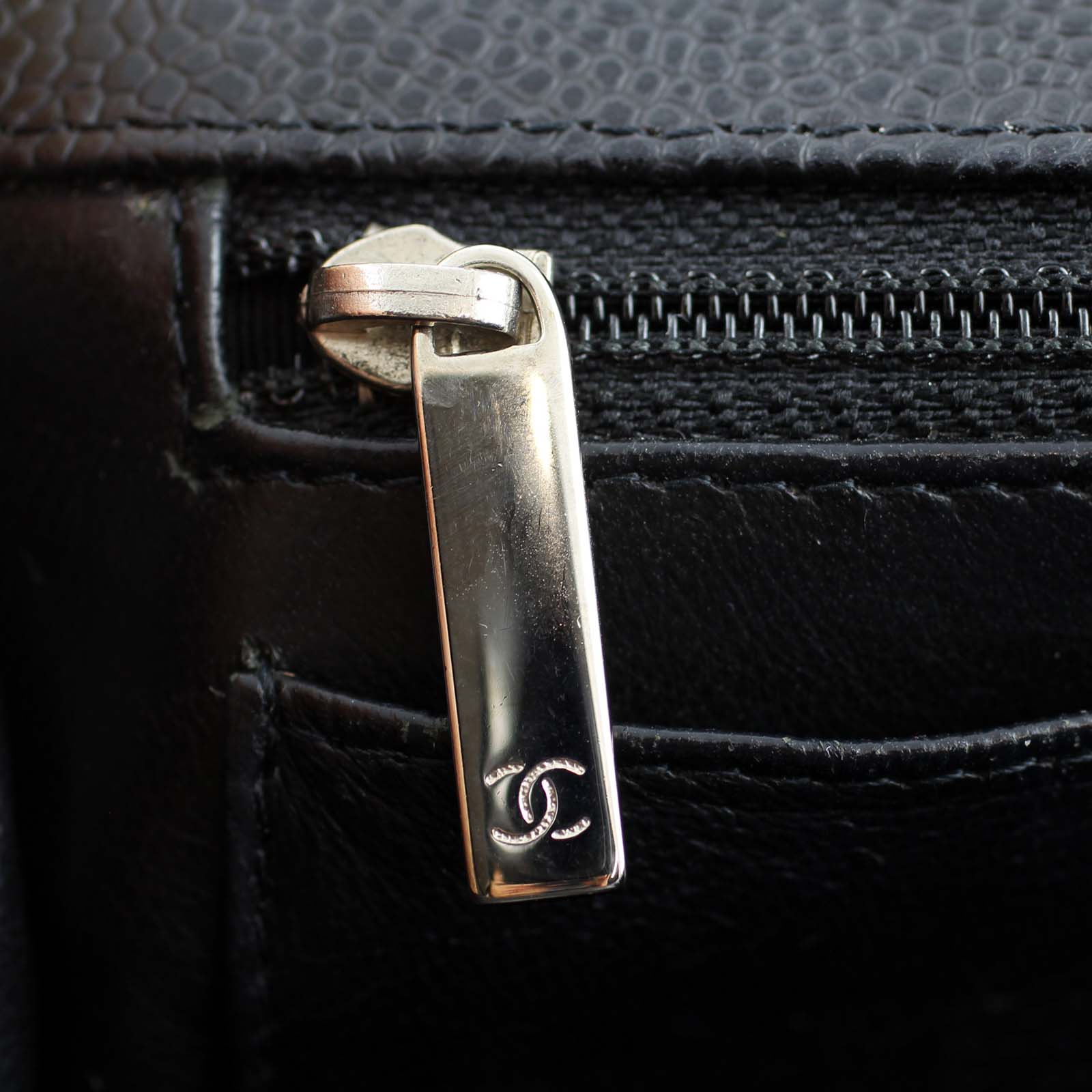 Chanel Classic Single Flap Maxi | Black Caviar 13 Series - Image 11