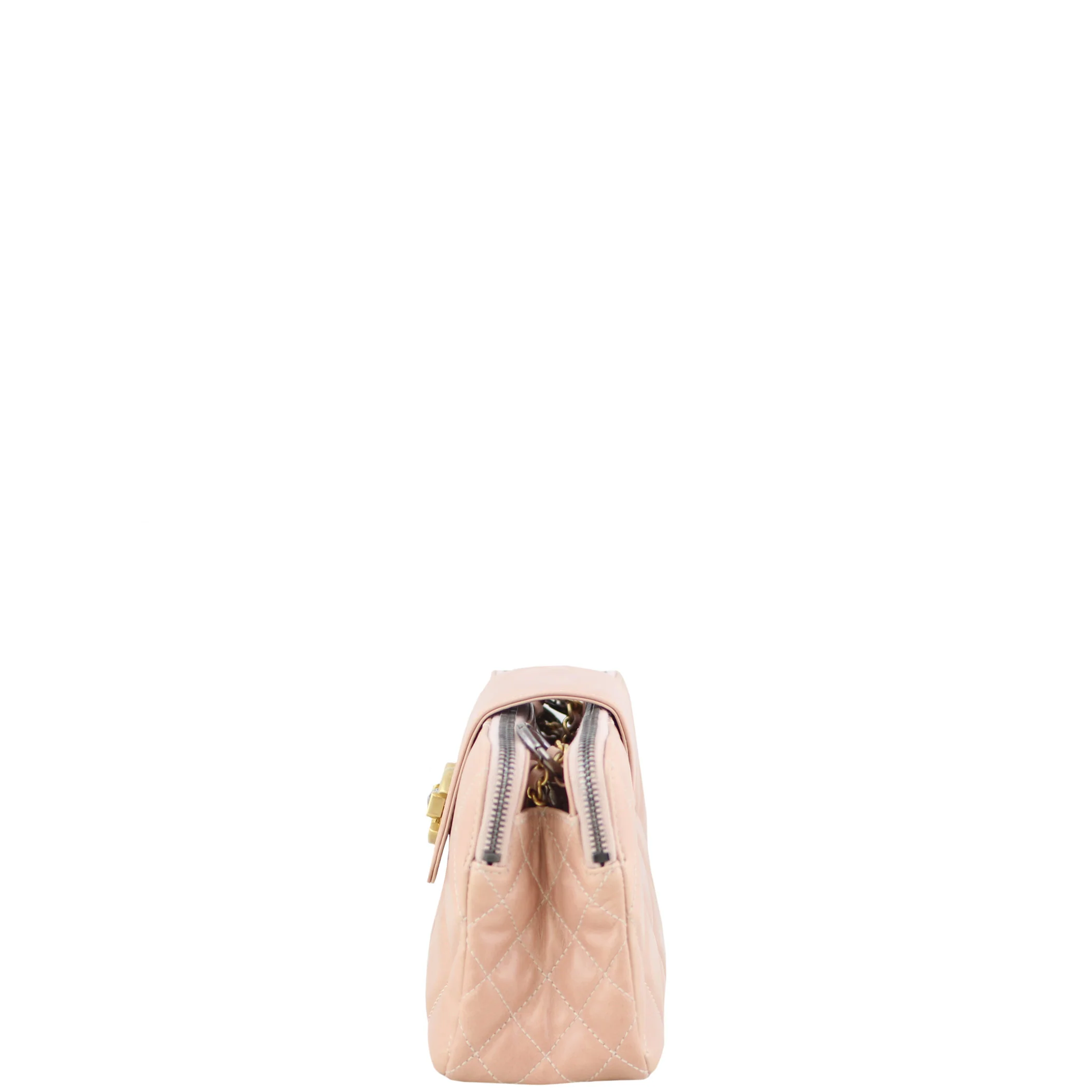 Chanel Double Zip Crossbody Bag - Image 3