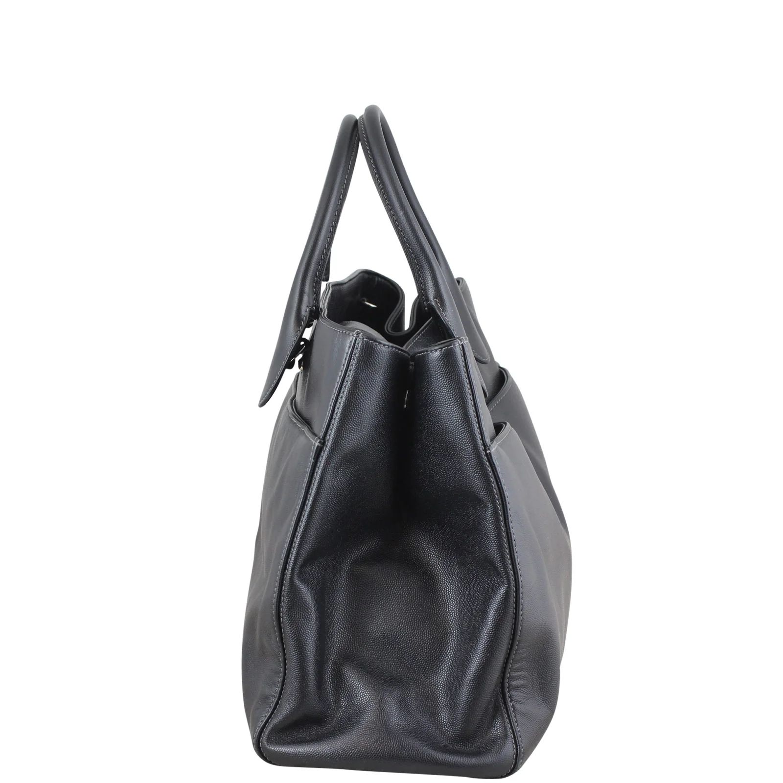 Chanel Large Shopping Bag Soft Caviar - Image 5