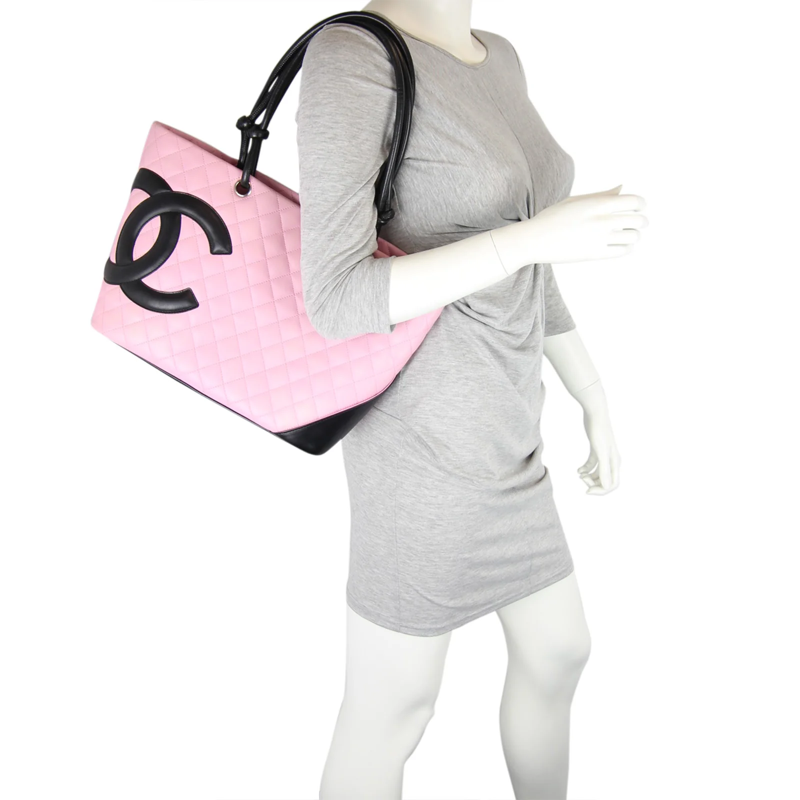 Chanel Ligne Cambon Large Tote | Pink - Image 8