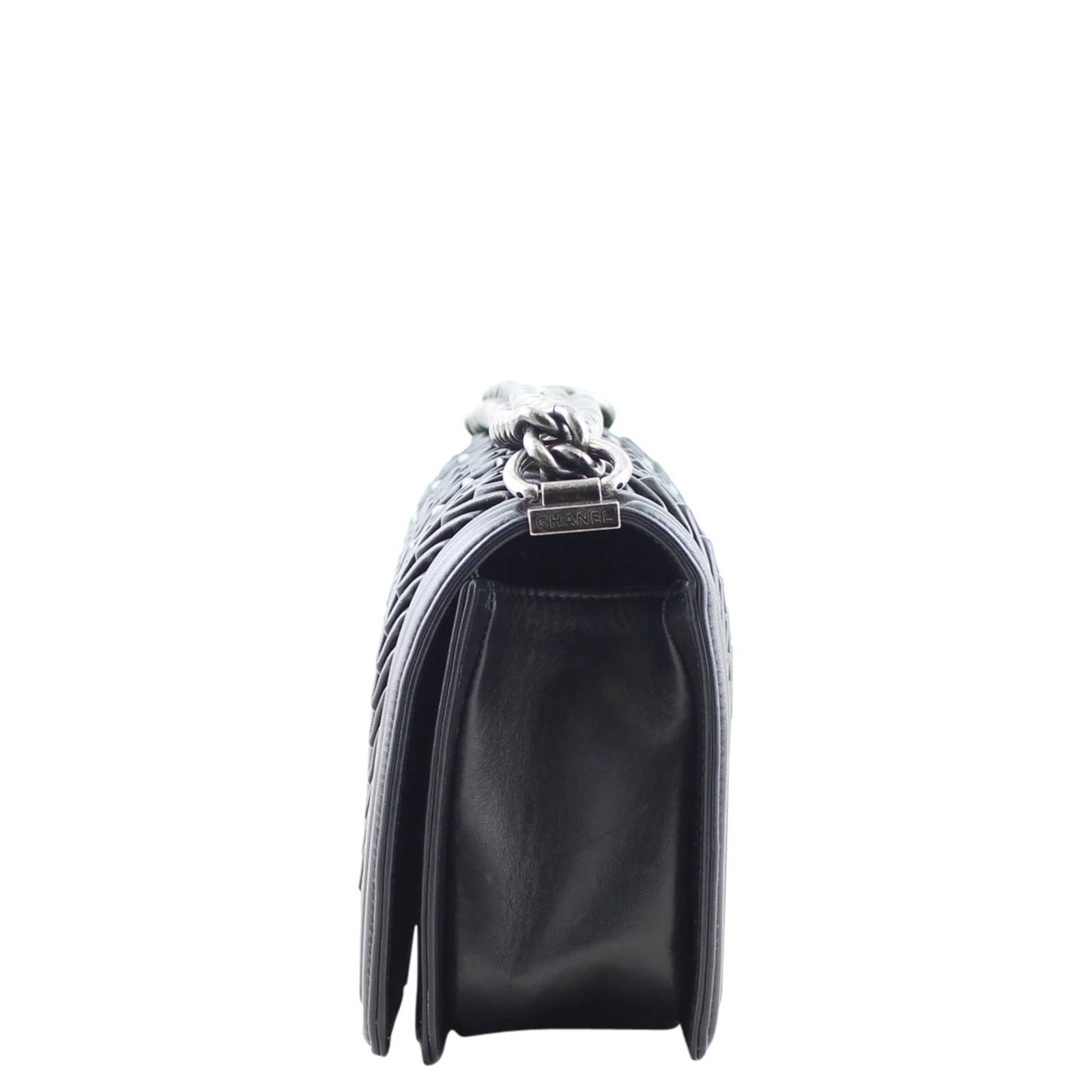 Chanel Pleated Boy Old Medium - Image 3