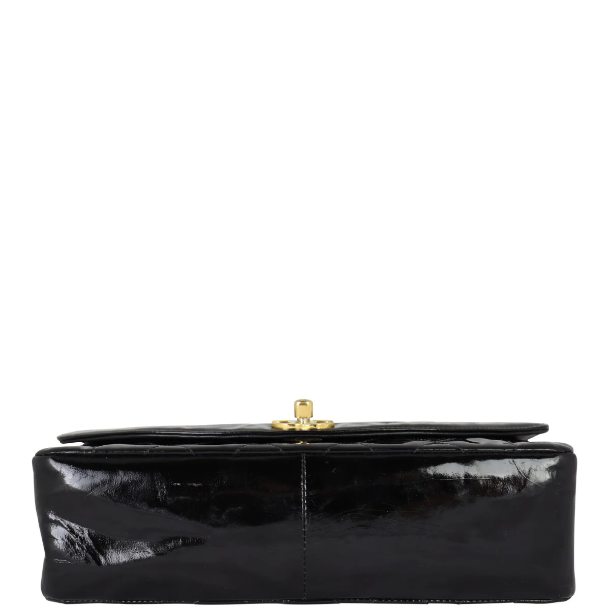 Chanel Quilted Diana Patent Flap Bag | Gold Hardware - Image 6