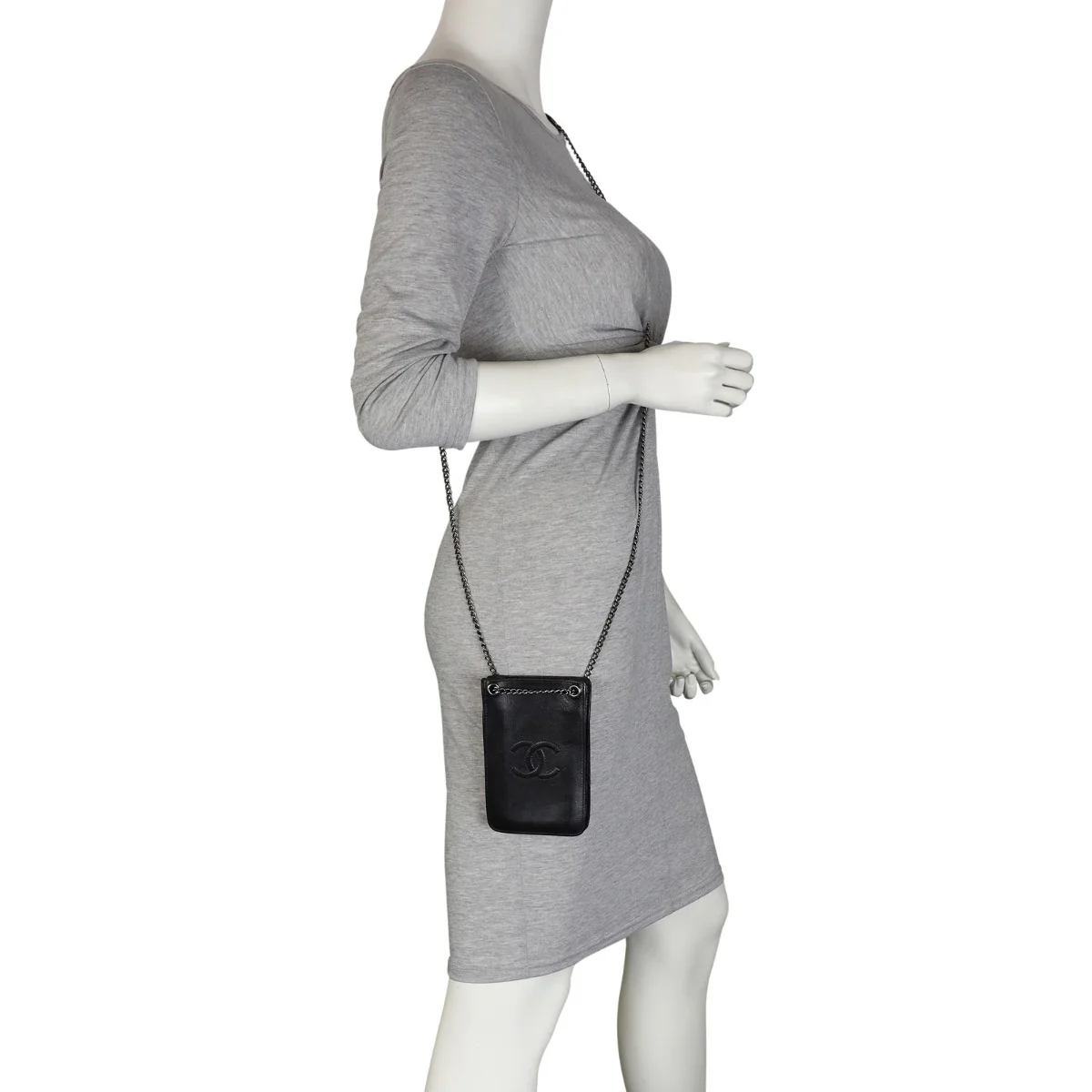 Chanel Timeless Phone Holder Crossbody - Image 12