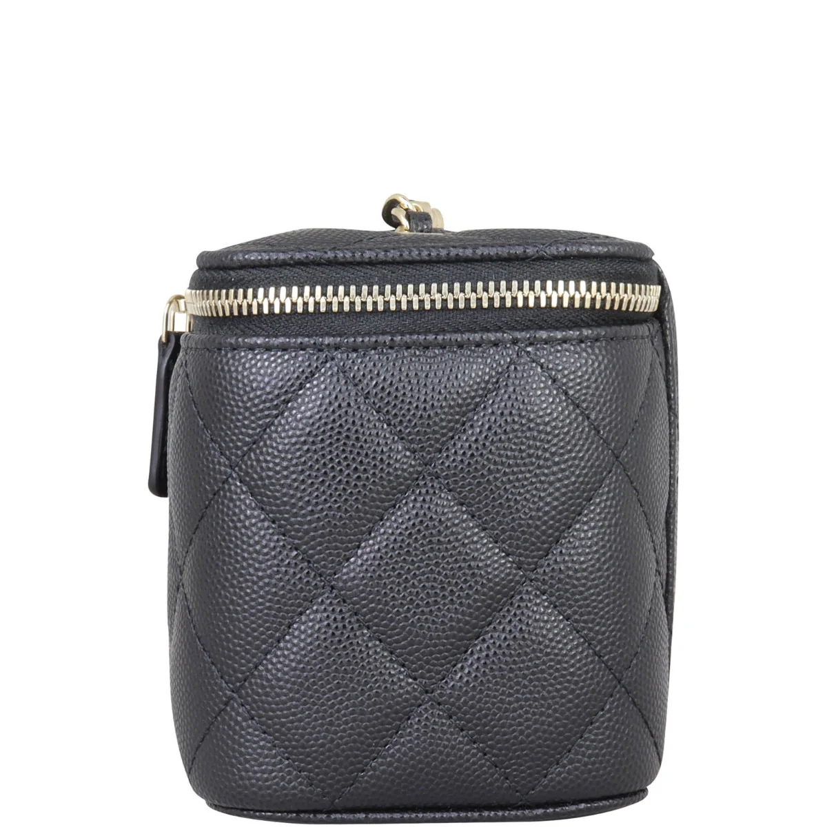 Chanel Vanity Case with Chain | Gold Hardware - Image 4