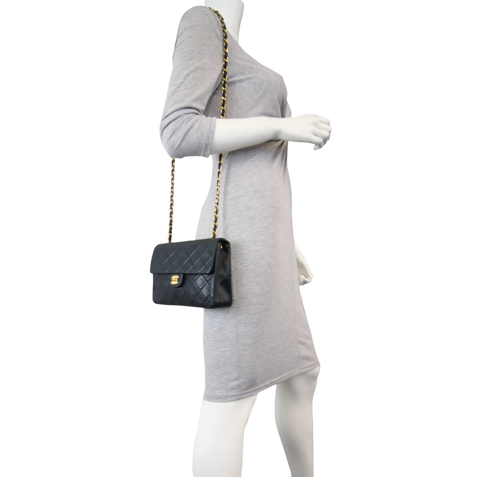 Chanel Vintage Mini Square Classic Flap - Image 15