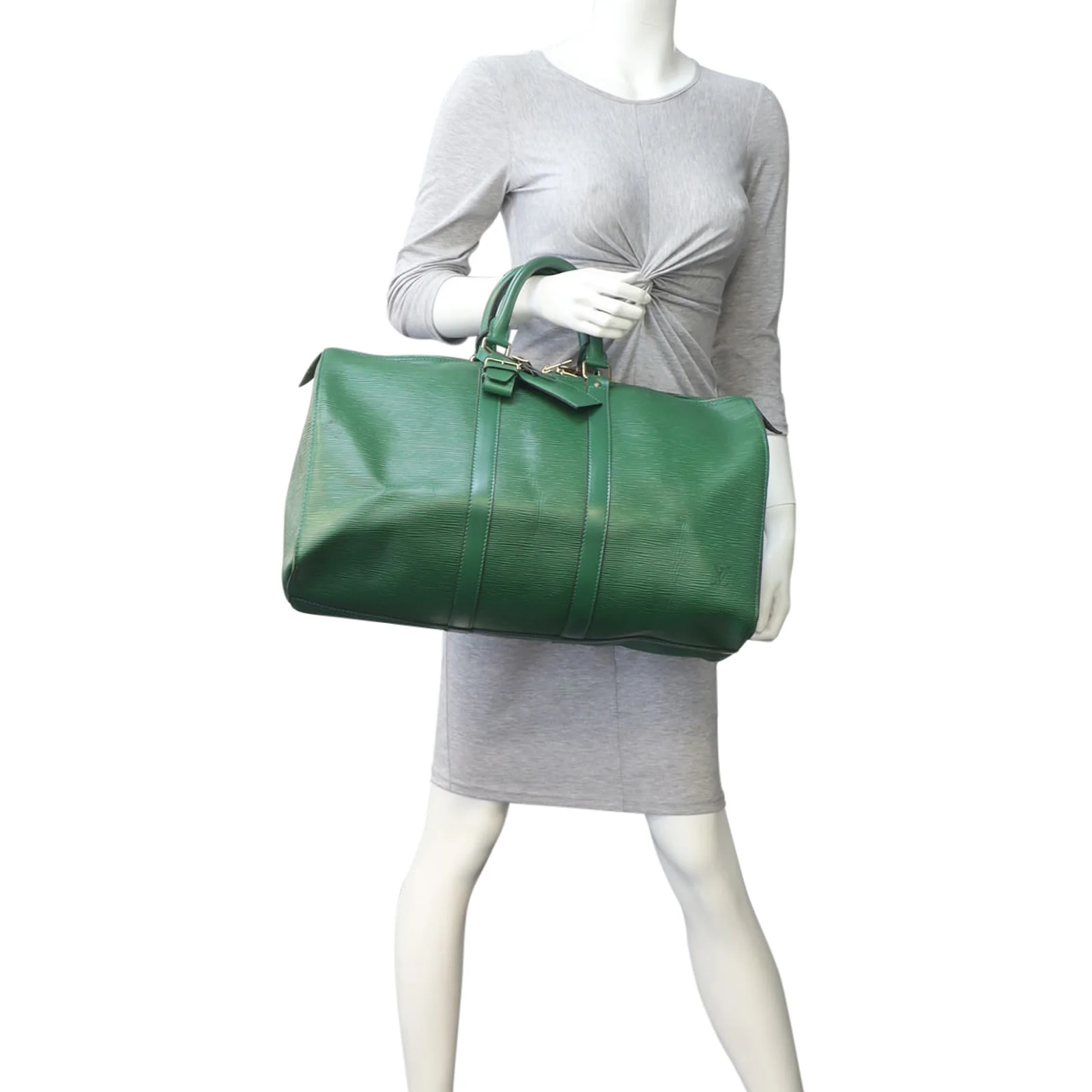 Louis Vuitton Keepall 45 Epi - Image 11