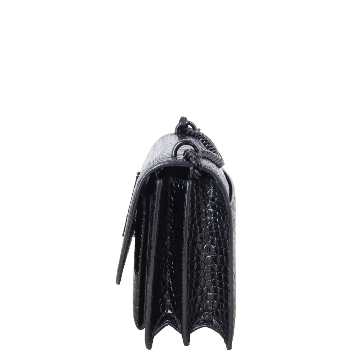 Saint Laurent Sunset Medium Croc-Embossed - Image 5