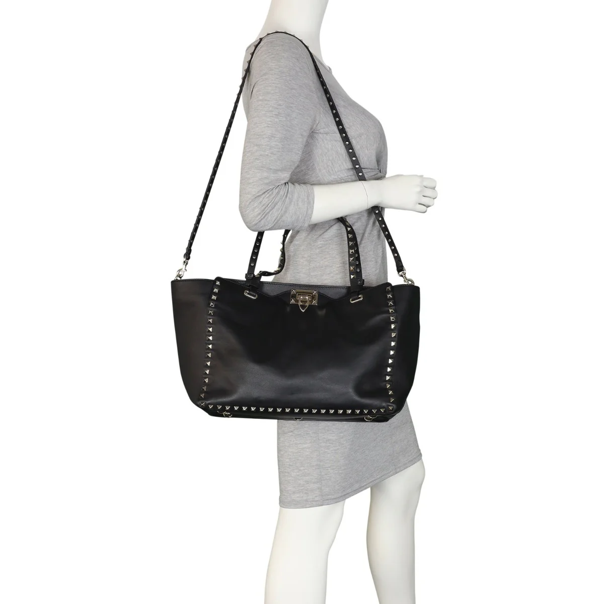 Valentino Rockstud Tote Medium - Image 13
