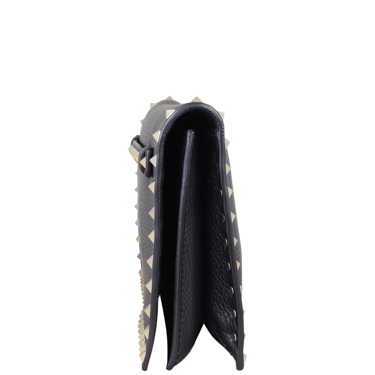 Valentino Rockstud Wristlet Flap Clutch - Image 4